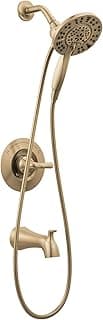 DELTA 144840-CZ-I Champagne Bronze Bathtub Shower Faucet Set