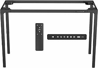 VIVO Electric Quad Motor Standing Desk Frame DESK-F10B