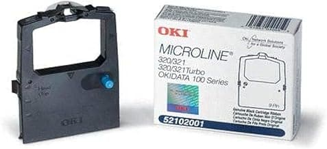 OKI 52102001 MICROLINE Black Printer Ribbon