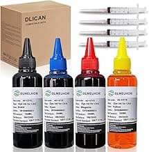 DLMELHOR Dye Ink Refill Kit for Canon 250 251 270 271