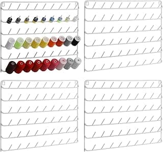 YBING 54-Spool Thread Rack Wall Mount 4 Pack