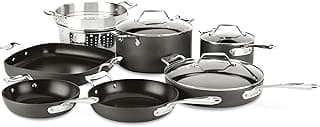All-Clad HA1 10 Piece Hard Anodized Nonstick Cookware Set