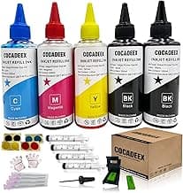 COCADEX 500ml Ink Refill Kit CO-H100D5-TL-664XL-US