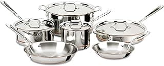 All-Clad Copper Core 10 Piece Cookware Set