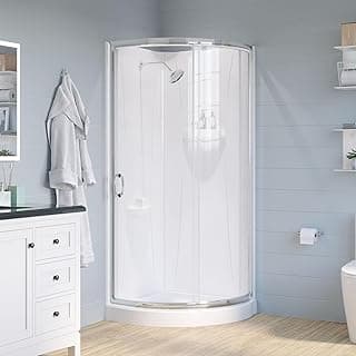 OVE Decors Breeze 32 inch Corner Shower 15SKA-BRE233-SATAC