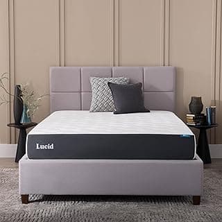 LUCID Memory Foam Mattress LU10QQPL30GF Queen
