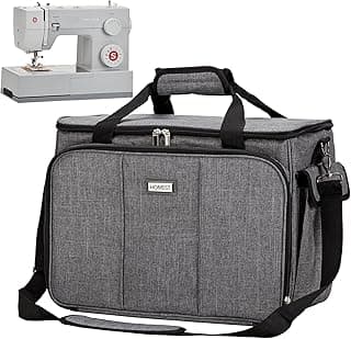 HOMEST Sewing Machine Carrying Case Grey