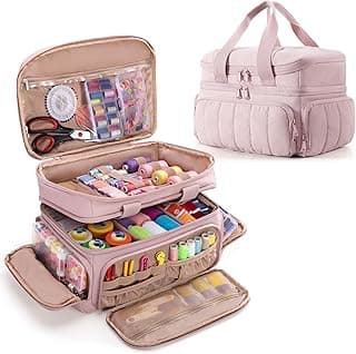 Marscamd Puffer Bag B0FR1YZC5B : Pink Organizer