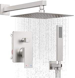 HoliSpa Brushed Nickel Shower System H3906BN