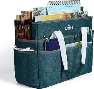 JJRING Craft Organizer Tote Bag B0BGL1G4R1
