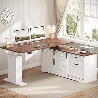 SEDETA L Shaped Standing Desk 55 inch