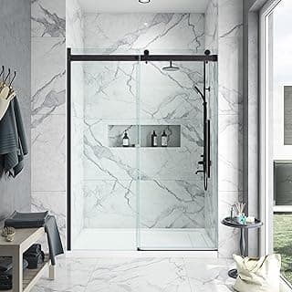 OVE Decors Bel Shower Door 60x81 inch 15SKC-BELS60-ORBWM