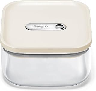 Caraway 1qt Glass Airtight Food Storage Container