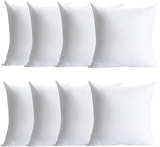 Calibrate Timing Throw Pillow Inserts 18 x 18 Inch 8 Pack