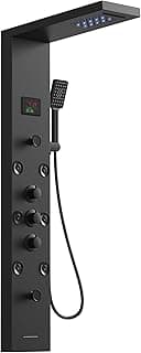 Homevacious 5 in 1 Shower Panel HM-7P20-Black