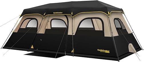 FanttikOutdoor Zeta C12 Pro Max 12 Person Cabin Tent