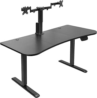 VIVO 63 x 32 Inch Electric Standing Desk DESK-KIT-SET1B