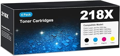 SERENDIPITS 218X Toner Cartridges 4 Pack