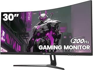 CRUA 30 inch Curved Gaming Monitor CR300HD