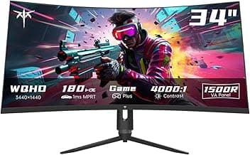 KTC 34 Inch Ultrawide Curved Monitor H34S18S
