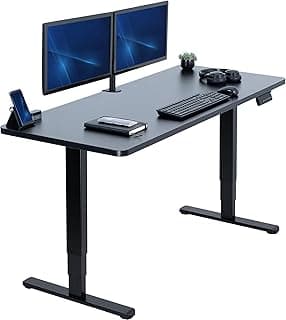 VIVO Dual Motor Sit Stand Desk DESK-KIT-2B6B