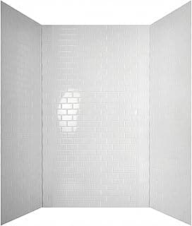 Decorative Ceiling Tiles 133-WT-SUB-KIT Subway Tub Shower Wall Panels