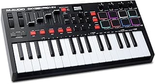 M-AUDIO Oxygen Pro Mini 32-Key MIDI Keyboard Controller