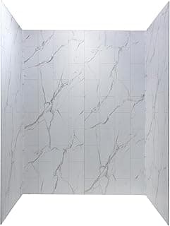Palisade 78in x 60in x 32in Vinyl Shower Surround Kit 57210