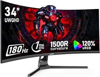 Gawfolk 34 Inch Ultrawide Curved Gaming Monitor GFTY984