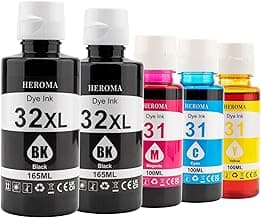HEROMA 31 32XL Ink Bottle Set