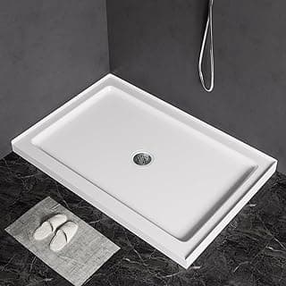 MORVANO 48 x 32 inch Shower Base MVNSB4832WHCS