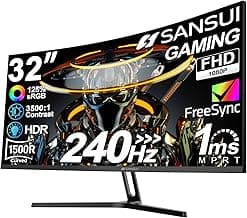 SANSUI 32 Inch Gaming Monitor ES-G32C1F