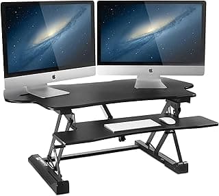 Mount-It! MI-7962 48.5 inch Electric Standing Desk Converter