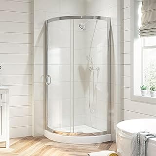 OVE Decors Breeze 32 inch Corner Shower Door 15SKC-BRE233-CHRAC