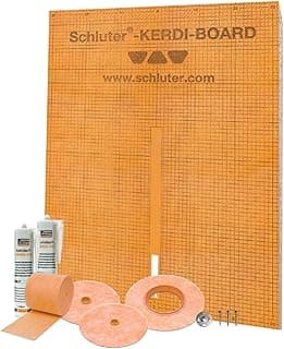 Schluter Kerdi Complete Bathtub Shower Base Kit KBKIT