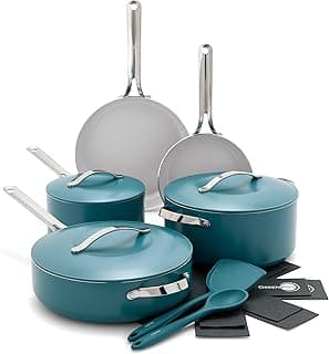 GreenPan Nova 10-Piece Ceramic Nonstick Cookware Set CC008376-001