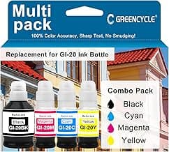 greencycle GI-20 Refill Ink Bottle Kit