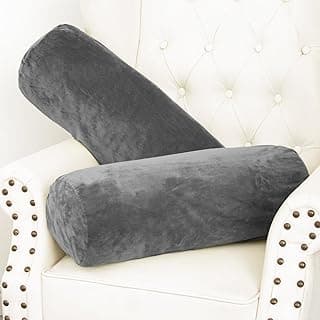 MIDDLE ONE Memory Foam Body Pillow 24x7.87 inch Set of 2