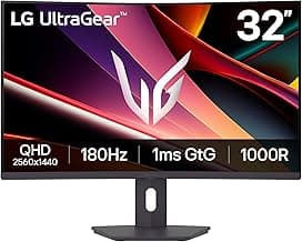 LG 32G600A-B 32-inch QHD Curved Gaming Monitor