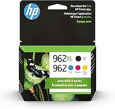 HP 962XL 4-Pack Ink Cartridges 3JB34AN