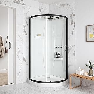 OVE Decors Breeze 34 inch Corner Shower Kit