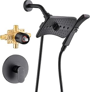 BRIGHT SHOWERS Dual Shower Head System FT10350-06