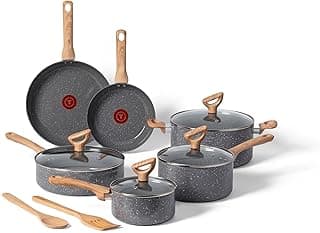 T-fal Revive Ceramic Cookware Set 12 Piece