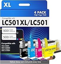 Cool Toner LC501 LC501XL Ink Cartridges 4 Pack