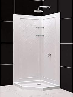 DreamLine Neo-Angle Shower Base and Backwall Kit DL-6047C-01