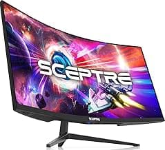 Sceptre 34 inch Curved Ultrawide Monitor C345B-QUT168
