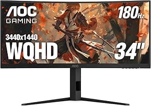 AOC CU34G4V 34" Curved Ultrawide Gaming Monitor