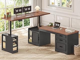 SEDETA L Shaped Electric Standing Desk B0FMRJ4MZM
