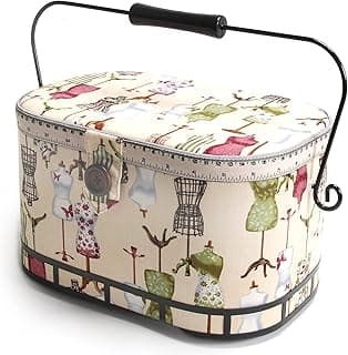 Dritz Large Oval Sewing Basket B00FAAIVX8