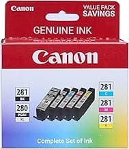 Canon PGI-280XL CLI-281 5 Color Pack 2021C007